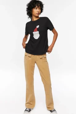 Organically Grown Cotton Santa Graphic Tee