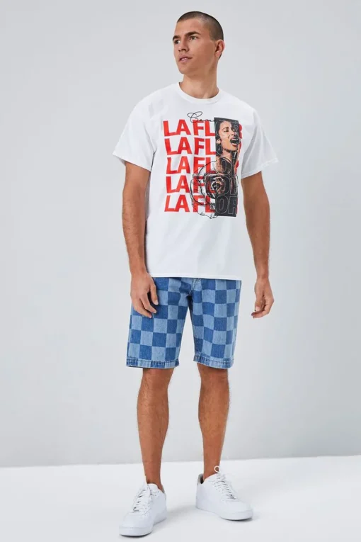 Organically Grown Cotton Denim Shorts