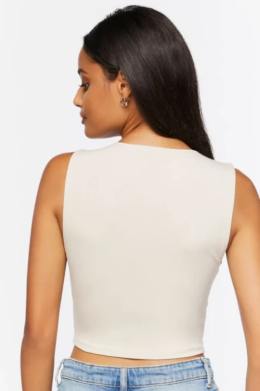 O-Ring Cutout Crop Top