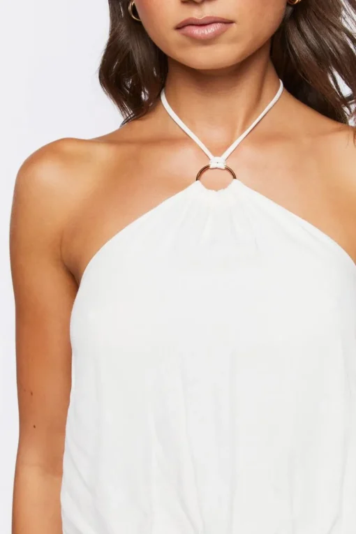O-Ring Halter Top