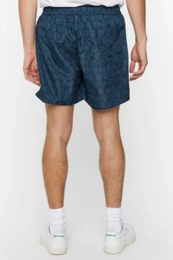 Ornate Print Swim Trunks