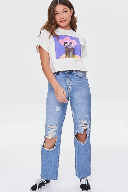 Orville Peck Graphic Raw-Cut Tee