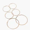 Oversized Hoop Earring Set