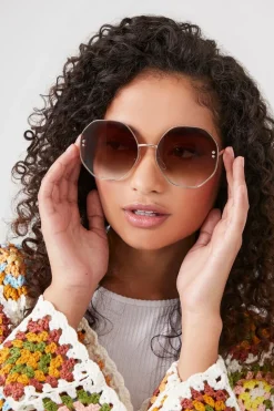 Oversized Round Sunglasses