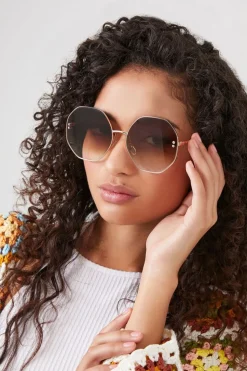 Oversized Round Sunglasses