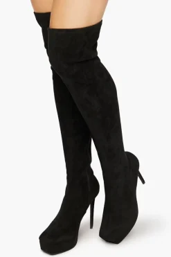 Over-The-Knee Stiletto Platform Boots