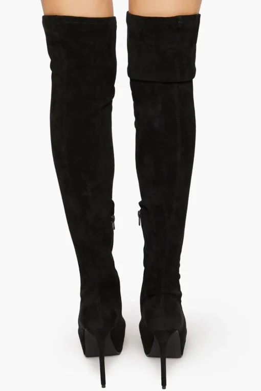 Over-The-Knee Stiletto Platform Boots