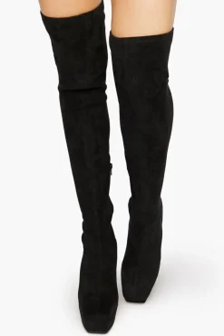 Over-The-Knee Stiletto Platform Boots