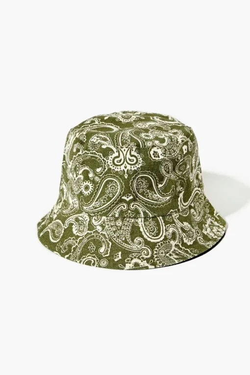 Paisley Print Bucket Hat