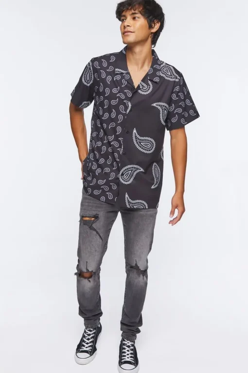 Paisley Print Shirt