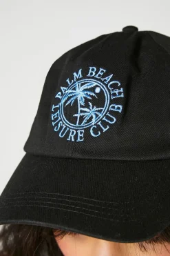 Palm Beach Embroidered Baseball Cap