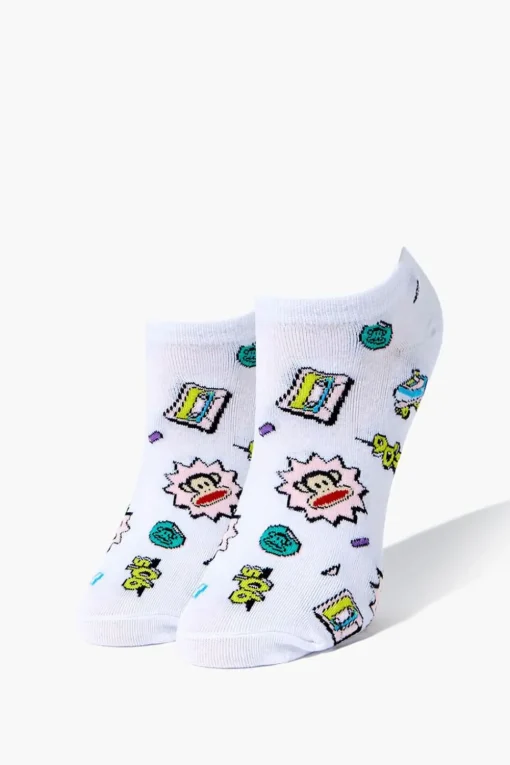 Paul Frank 90S Print Ankle Socks