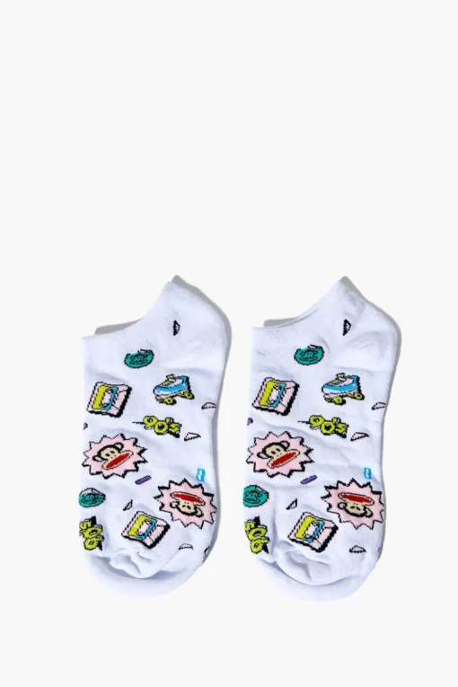 Paul Frank 90S Print Ankle Socks