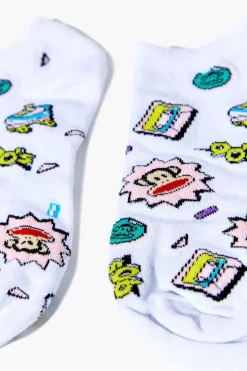 Paul Frank 90S Print Ankle Socks