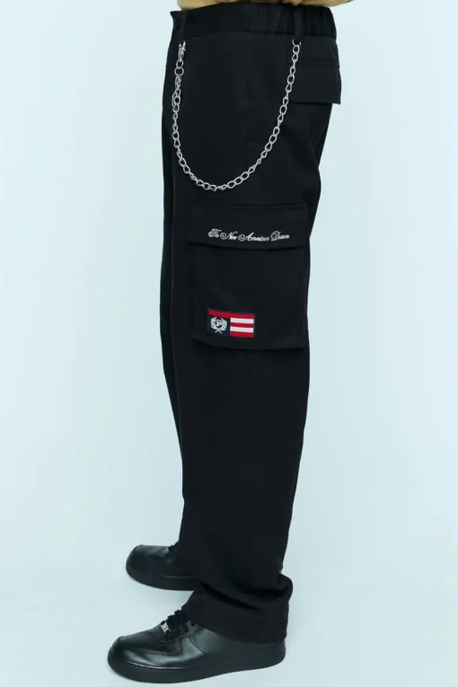 Phat Farm Wallet Chain Cargo Pants