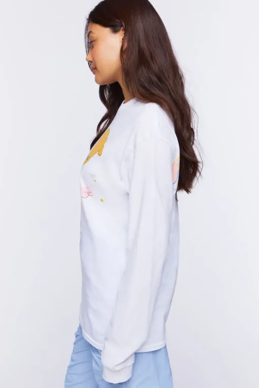 Pink Planet Long-Sleeve Graphic Tee