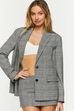 Plaid A-Line Mini Skirt