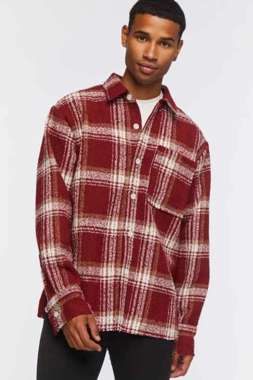 Plaid Boucle Shirt