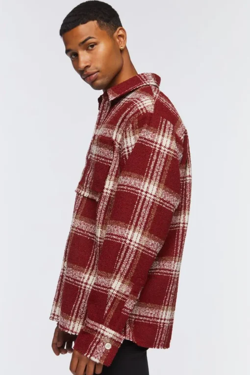 Plaid Boucle Shirt