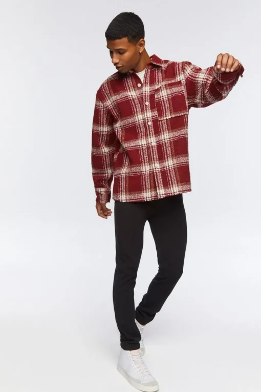 Plaid Boucle Shirt