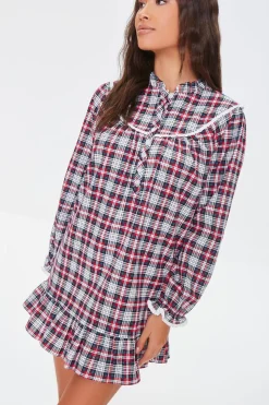 Plaid Flannel Nightgown