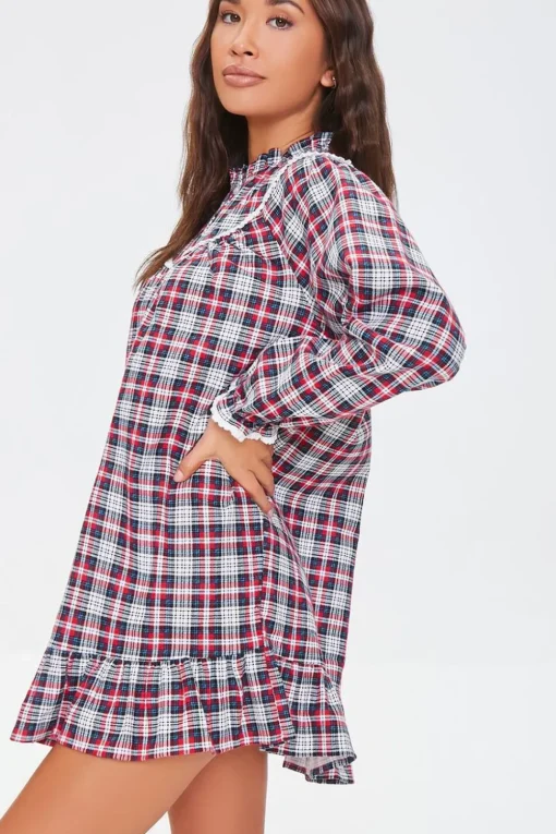 Plaid Flannel Nightgown