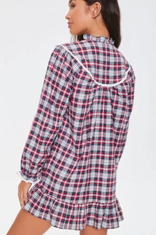 Plaid Flannel Nightgown