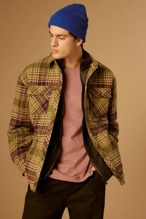 Plaid Quilted Shacket