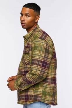 Plaid Quilted Shacket