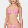 Plaid String Bikini Bottoms