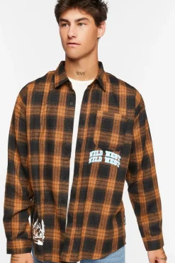 Plaid Wild West Graphic Shirt