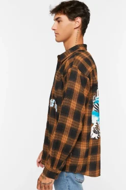 Plaid Wild West Graphic Shirt