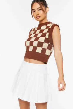 Pleated Mini Skirt