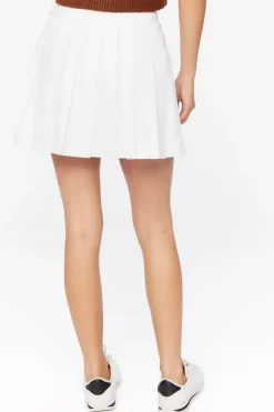 Pleated Mini Skirt
