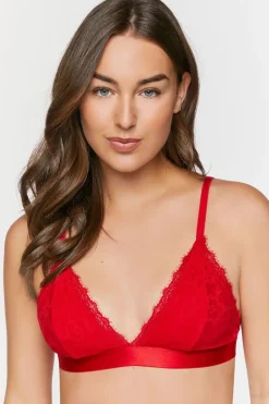 Plunging Lace Bralette