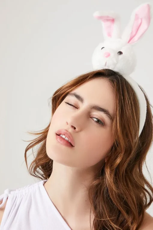 Plush Bunny Headband
