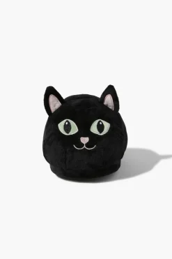 Plush Cat House Slippers
