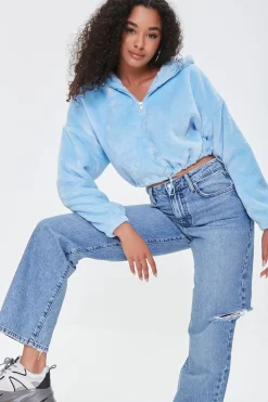 Plush Half-Zip Jacket