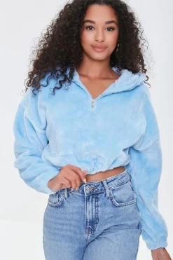 Plush Half-Zip Jacket