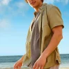 Pocket Button-Front Shirt
