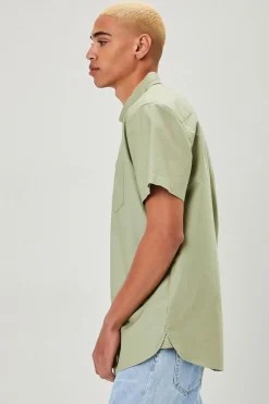 Pocket Button-Front Shirt