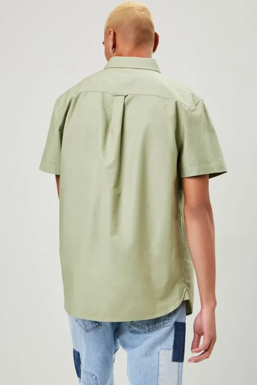 Pocket Button-Front Shirt