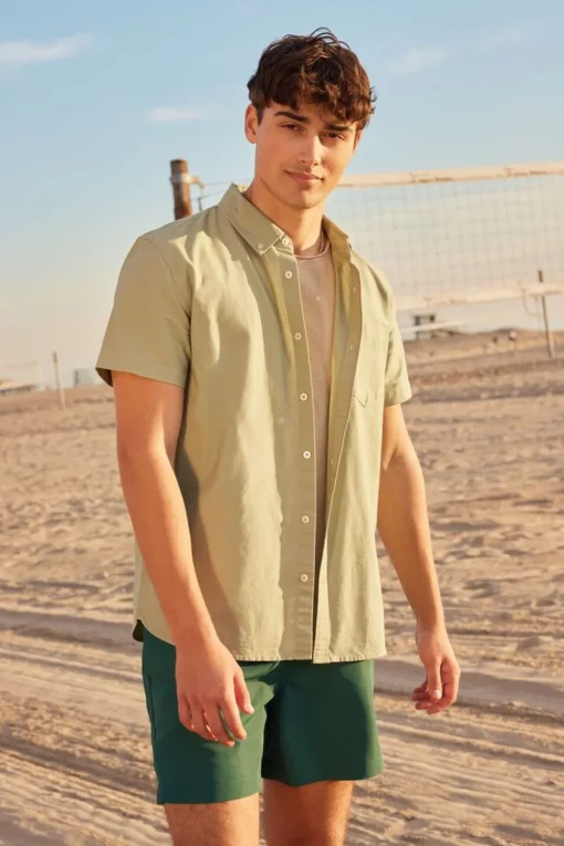 Pocket Button-Front Shirt