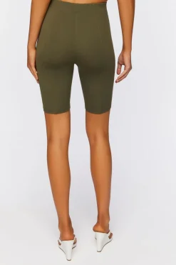 Ponte Knit Biker Shorts