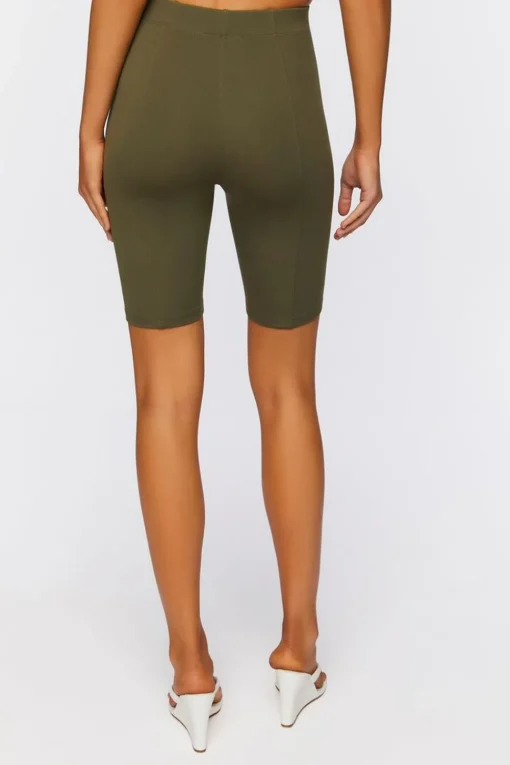 Ponte Knit Biker Shorts
