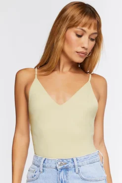 Ponte Knit Cami Bodysuit