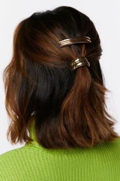 Ponytail Holder & Barrette Set