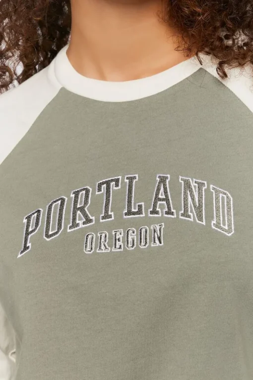 Portland Graphic Raglan-Sleeve Tee