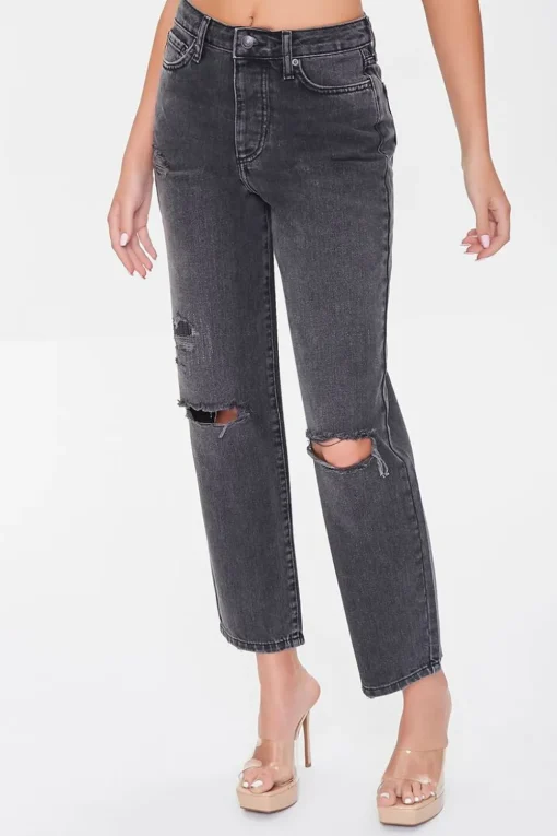 Premium Distressed Baggy Jeans