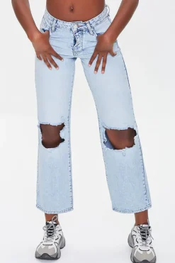 Premium Distressed 90S Fit Jeans